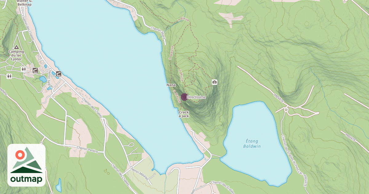 Map of Directissime
