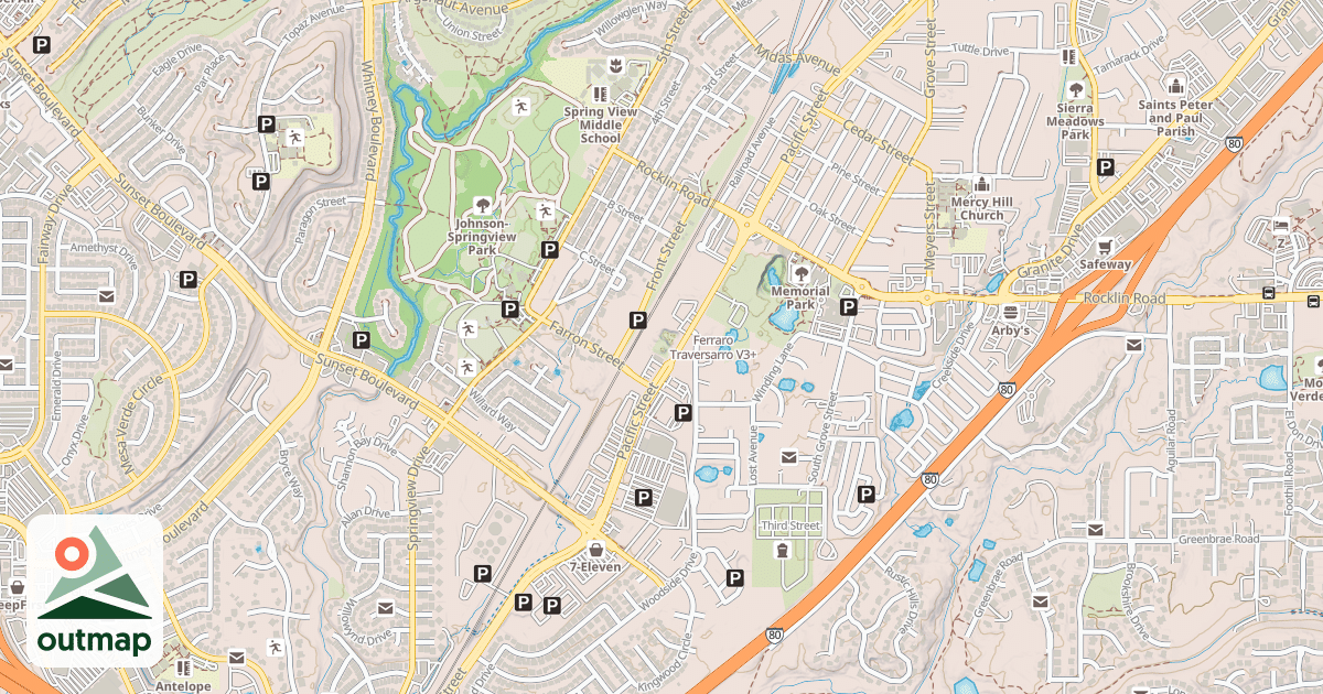 Map of Ferraro Traversarro