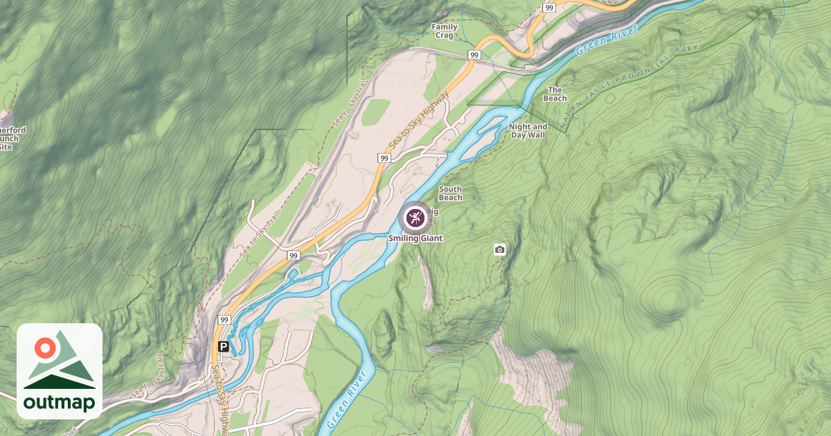 Map of Smiling Giant