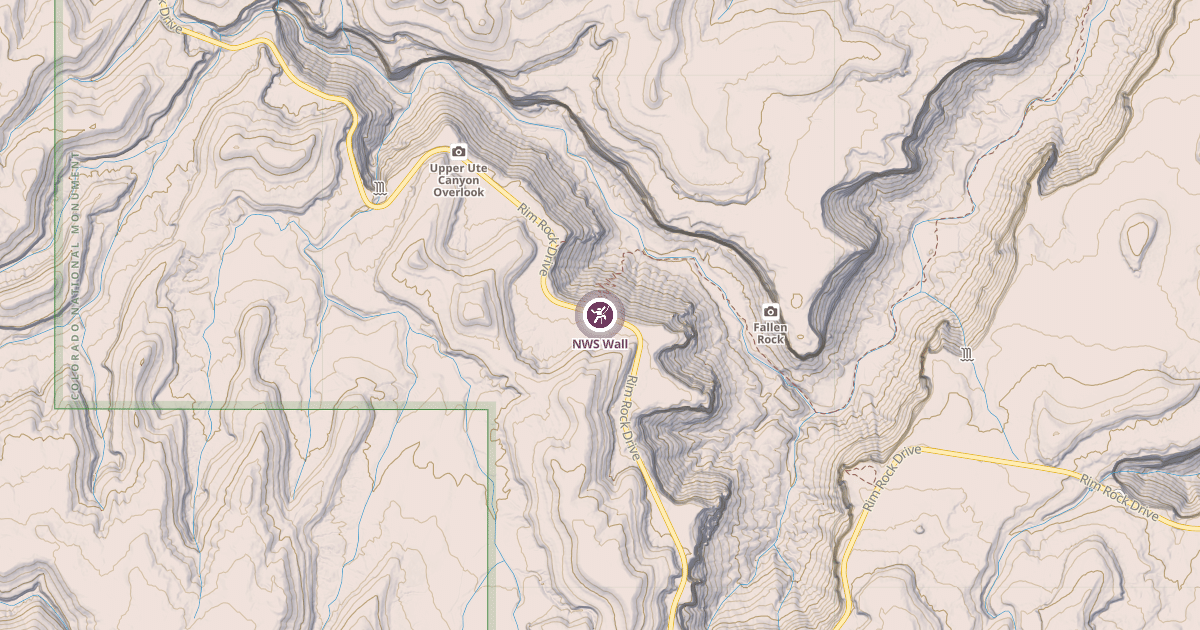 Map preview of NWS Wall