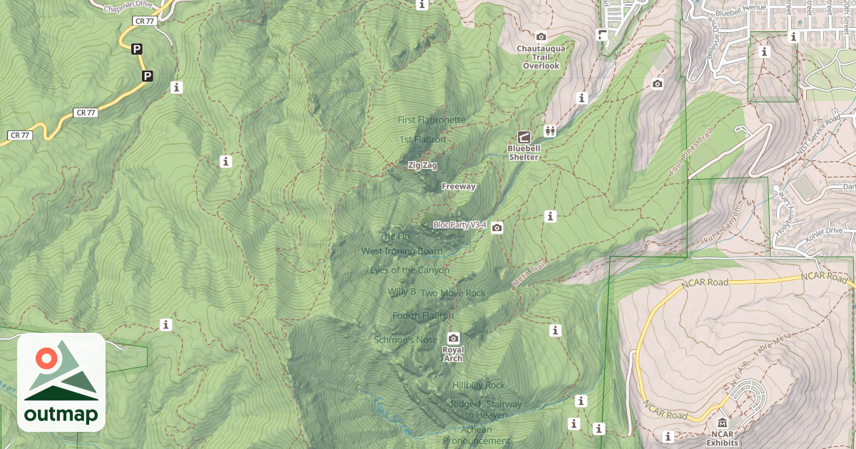 Map of Bloc Party