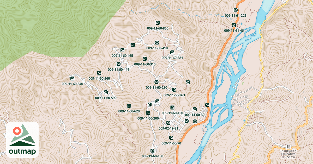 Map of 009-11-60-280