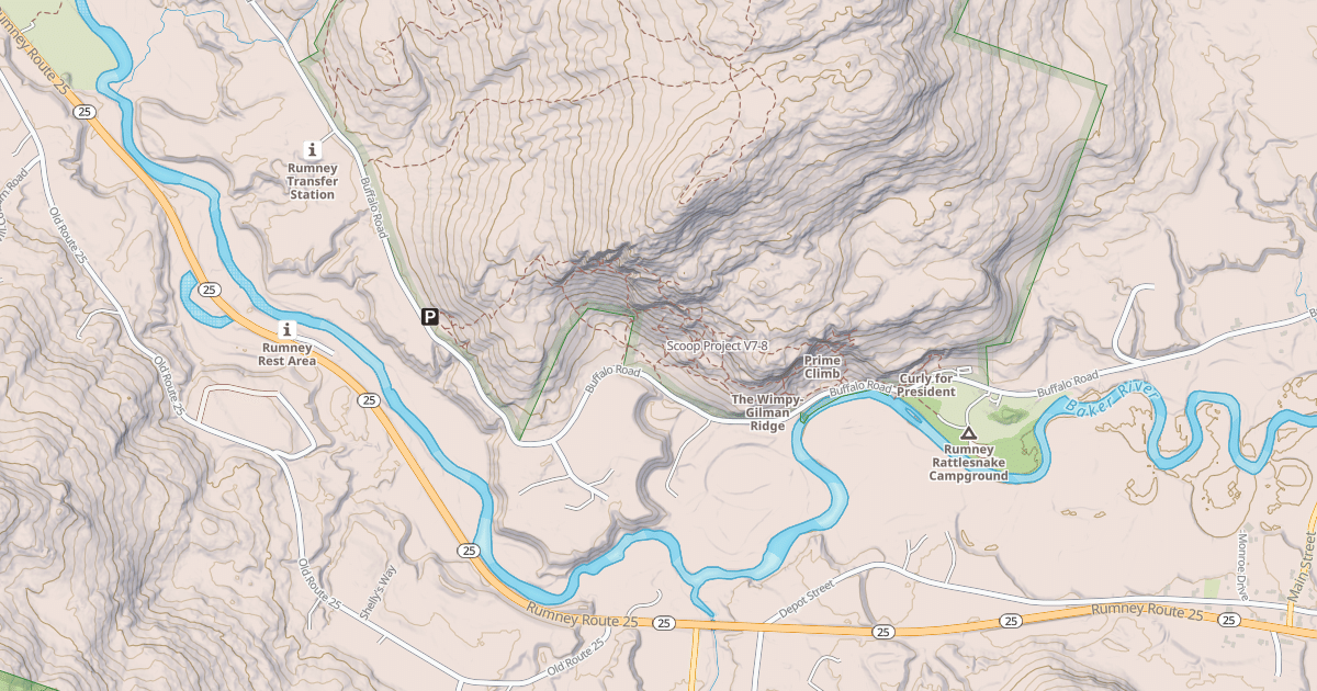 Map preview of Scoop Project