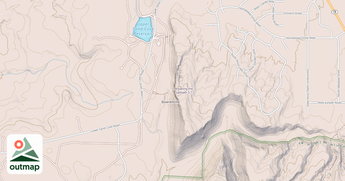 Map of Breaking the Sabbath
