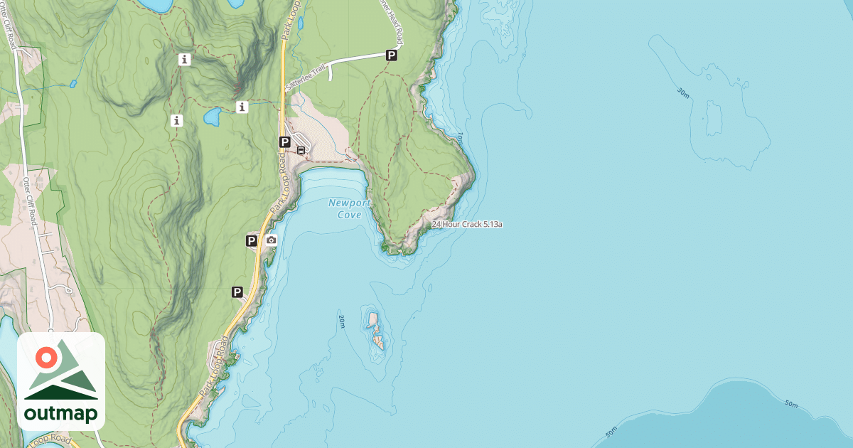 Map of 24 Hour Crack