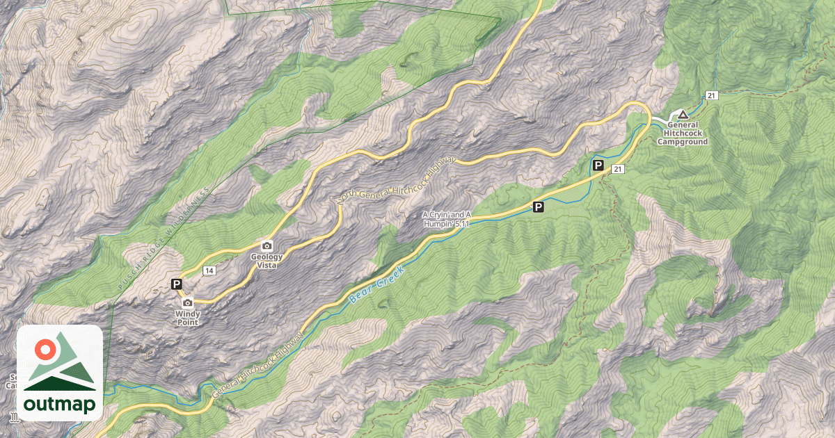 Map of A Cryin' and A Humpin'