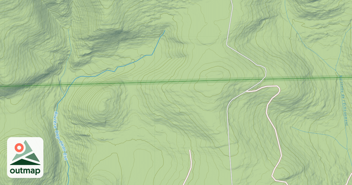 Map of Mont Dodge