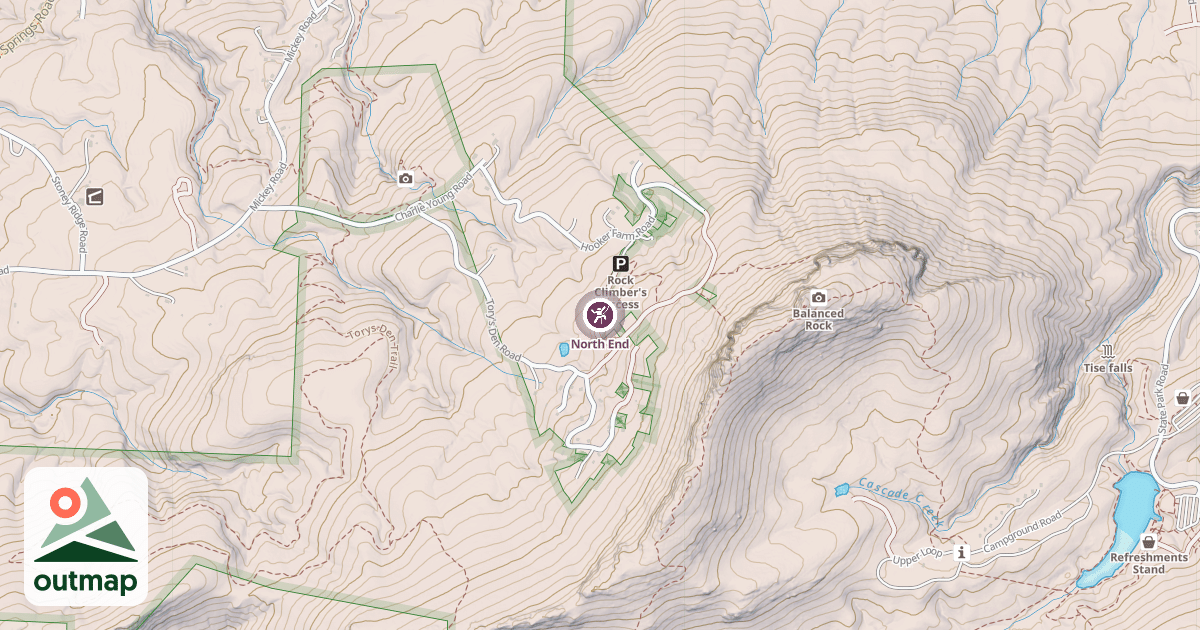 Map of North End