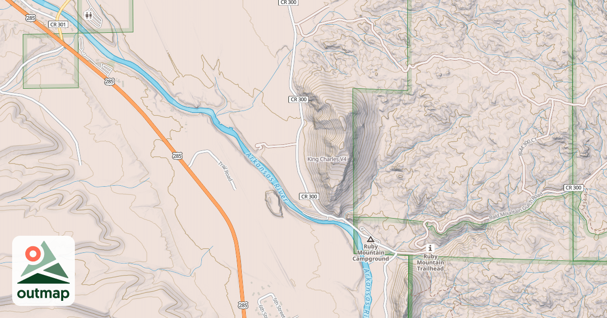 Map of King Charles