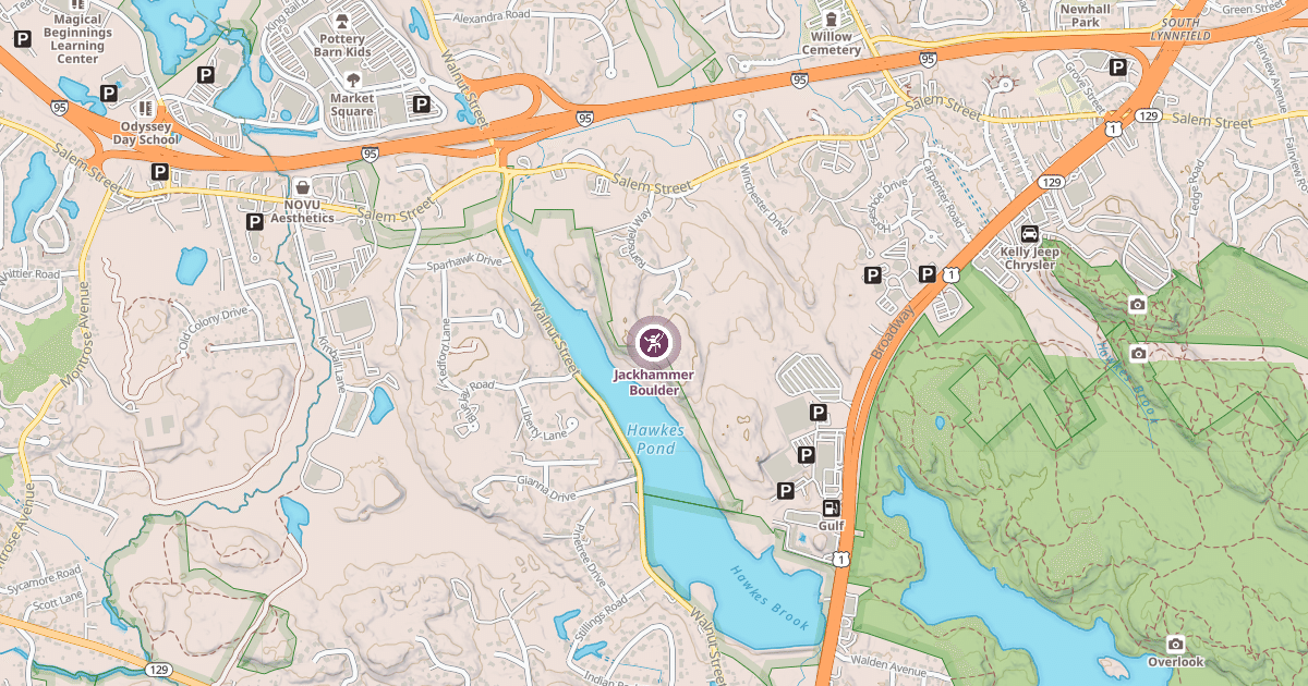 Map preview of Jackhammer Boulder