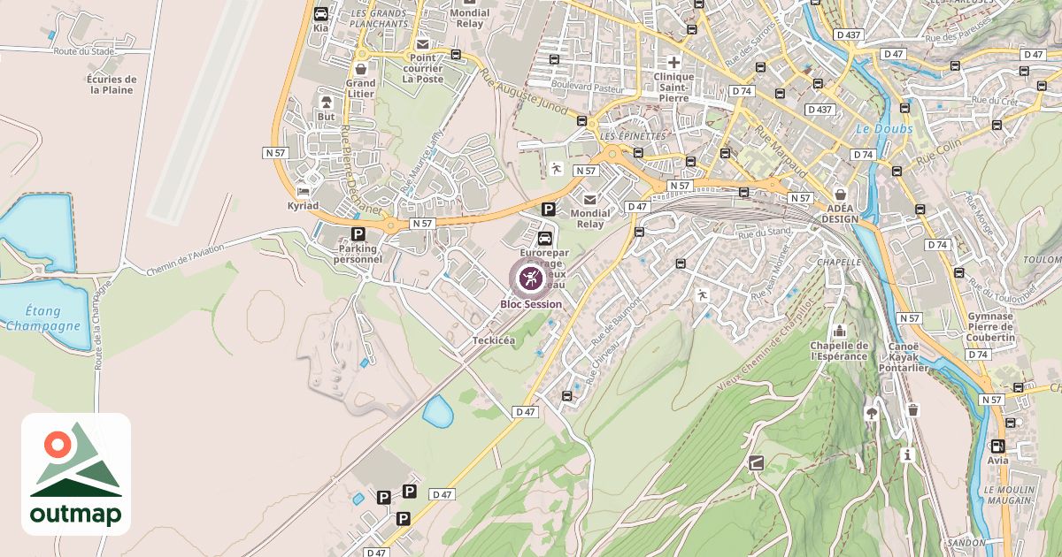 Map of Bloc Session