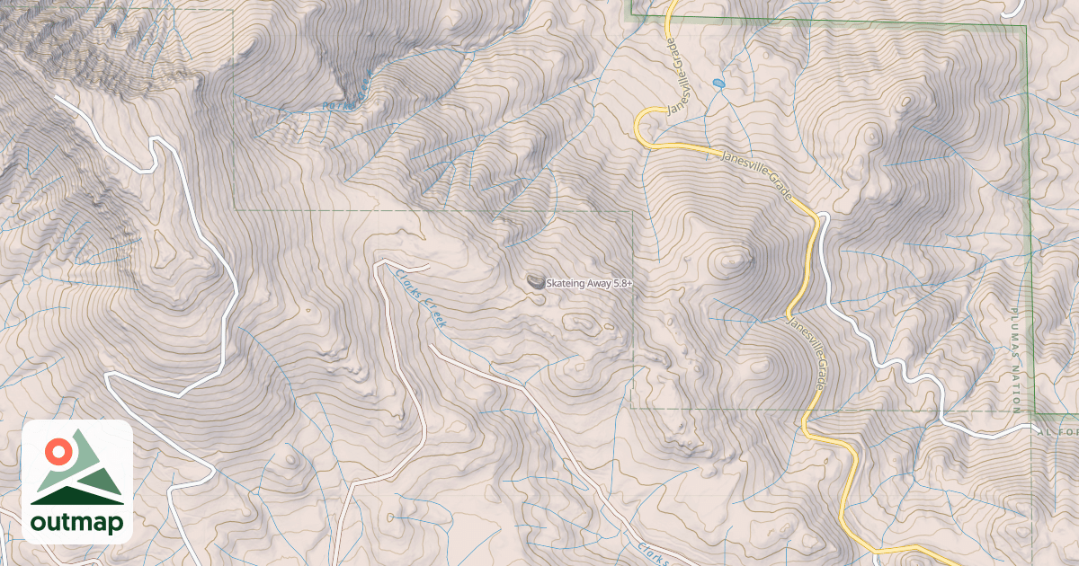 Map of Skateing Away