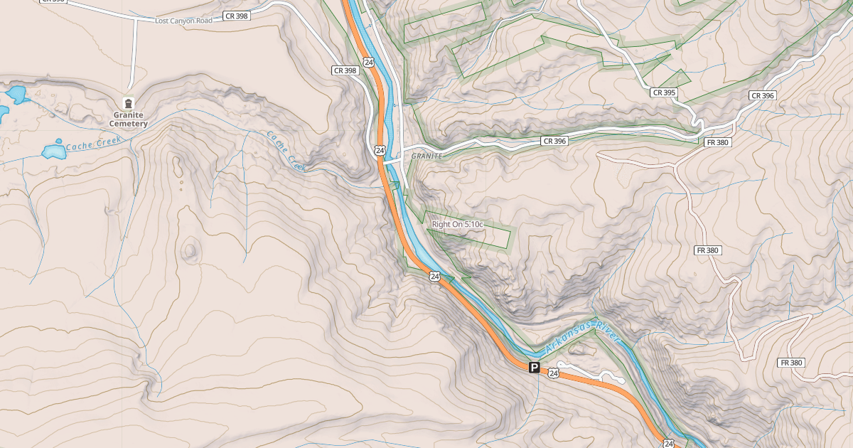 Map preview of Right On