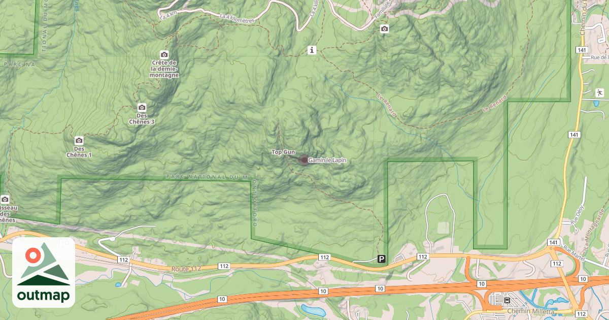 Map of Gamin le Lapin