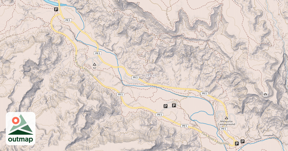 Map of C.F.B.