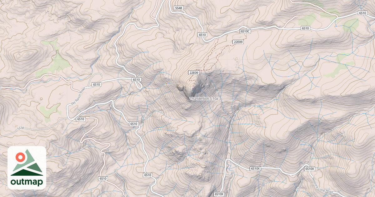 Map of Thunderbolt