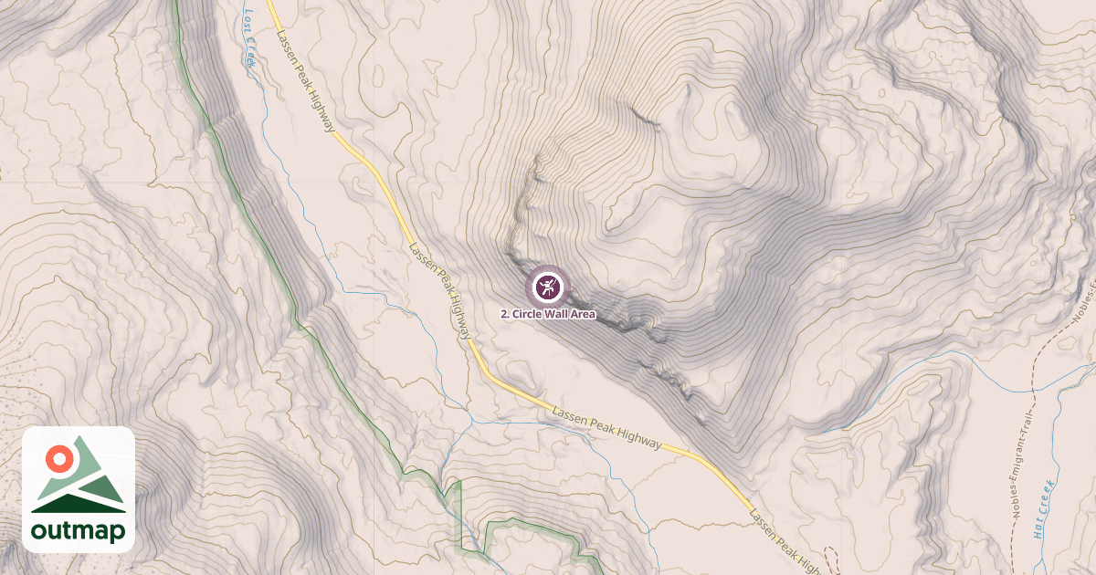 Map of 2. Circle Wall Area