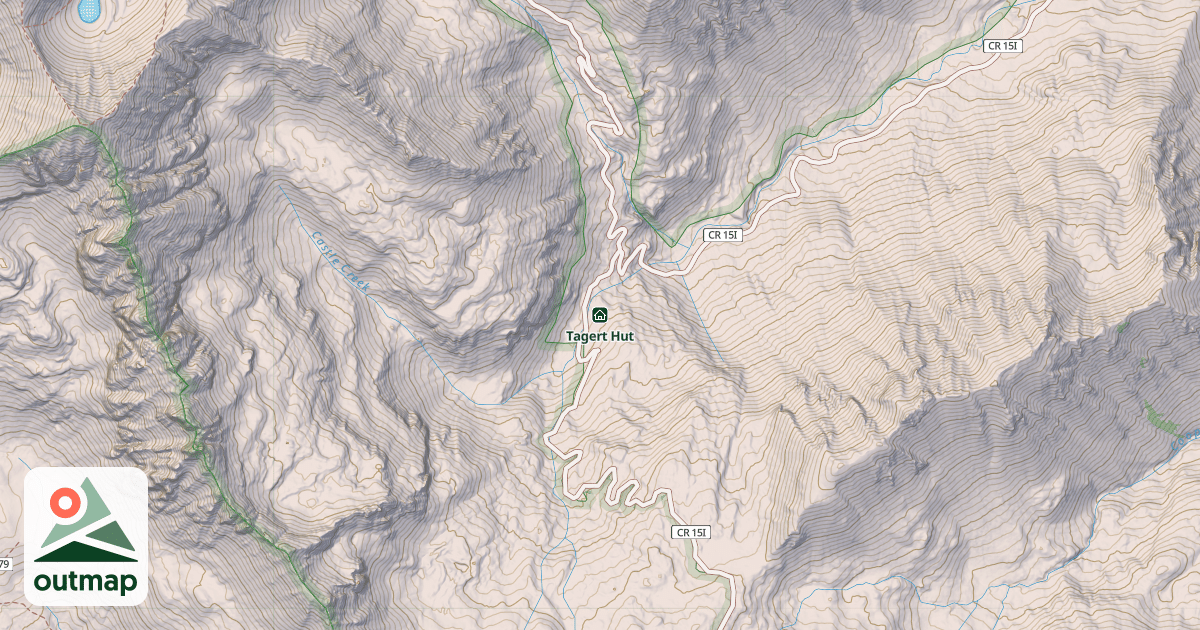 Map of Tagert Hut