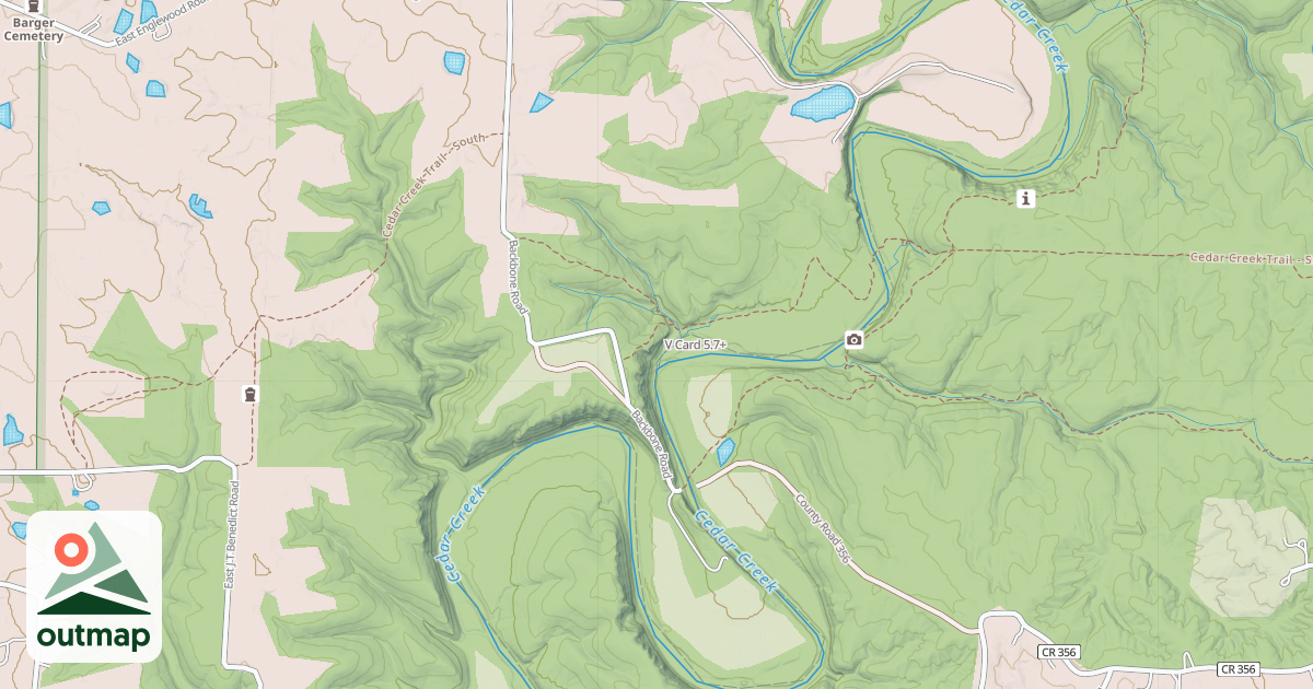 Map of V Card