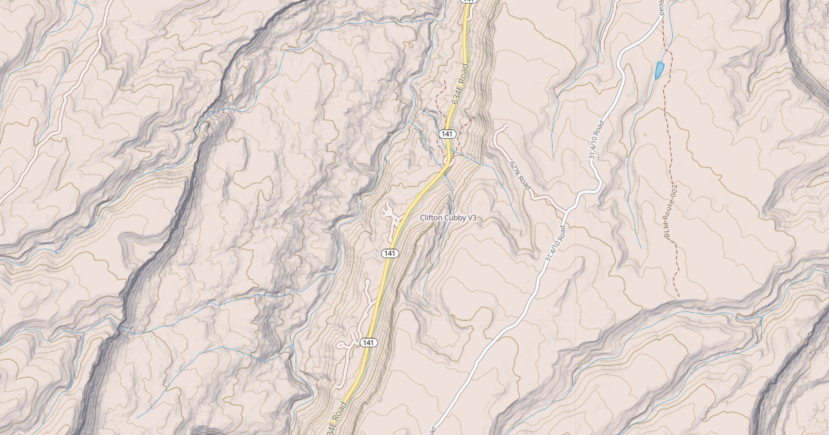 Map preview of Clifton Cubby