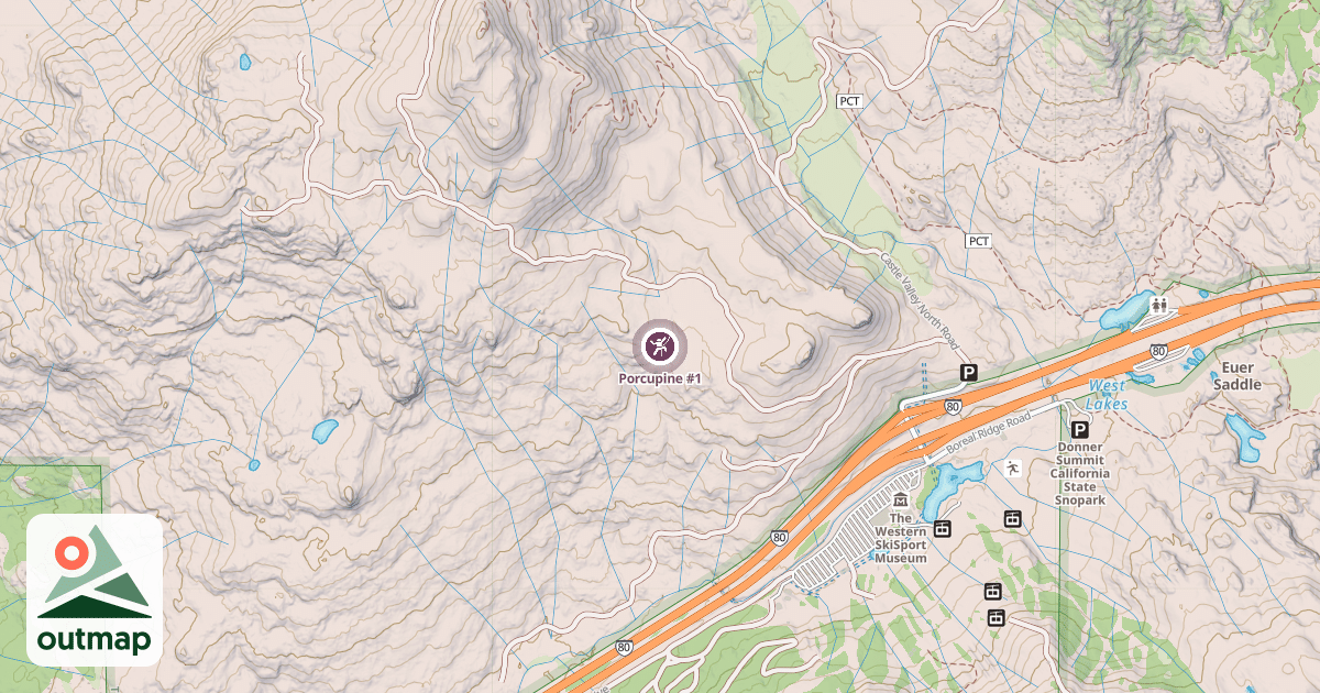 Map of Porcupine #1