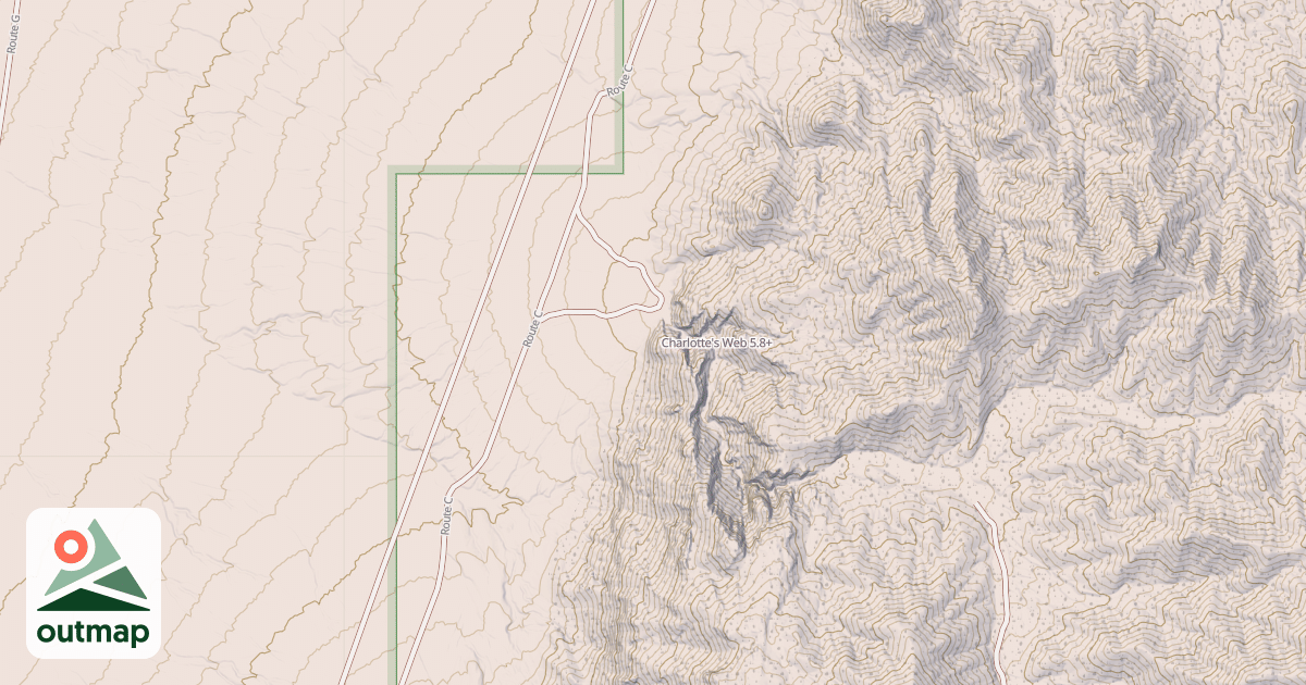Map of Charlotte's Web