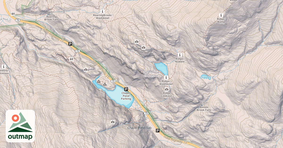 Map of Oscar's Pillow Toss