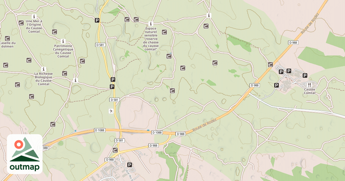 Map of Caselle