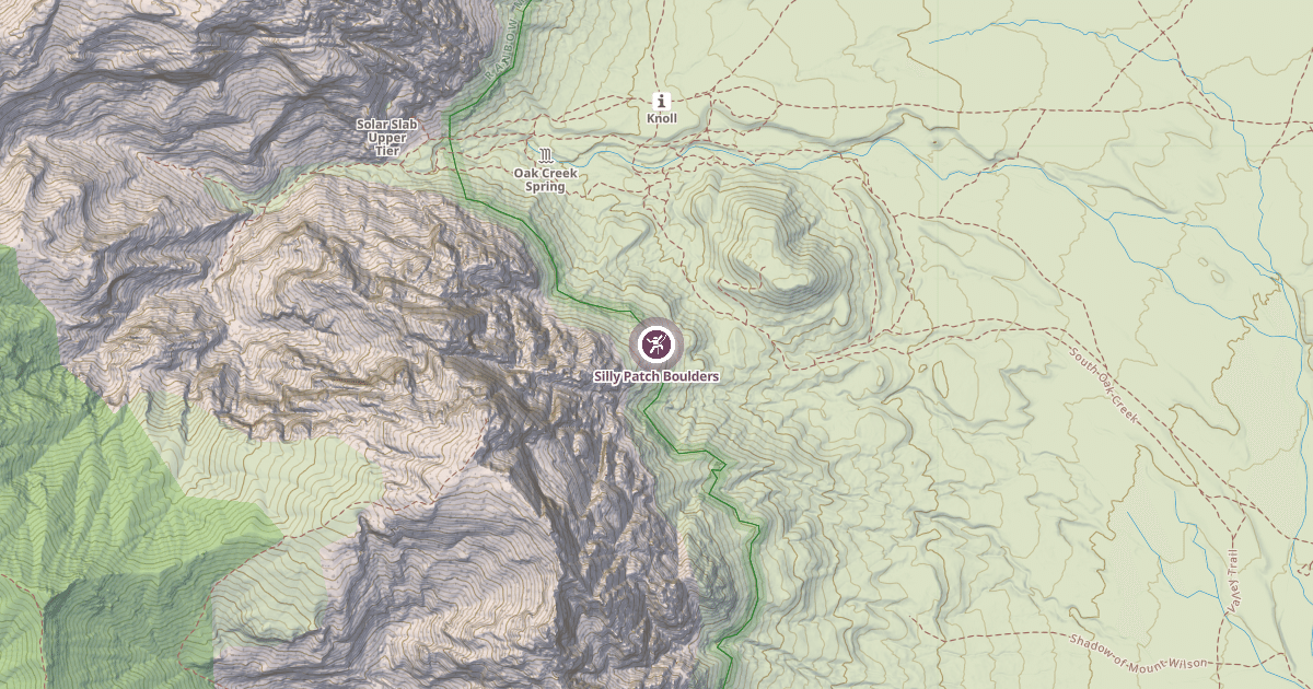 Map preview of Silly Patch Boulders