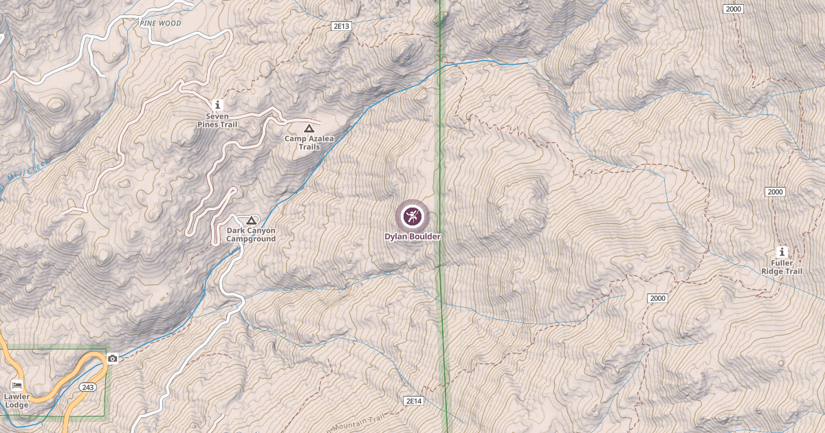 Map preview of Dylan Boulder