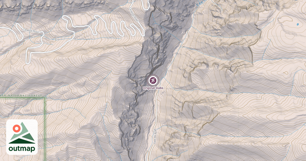 Map of Original Slabs
