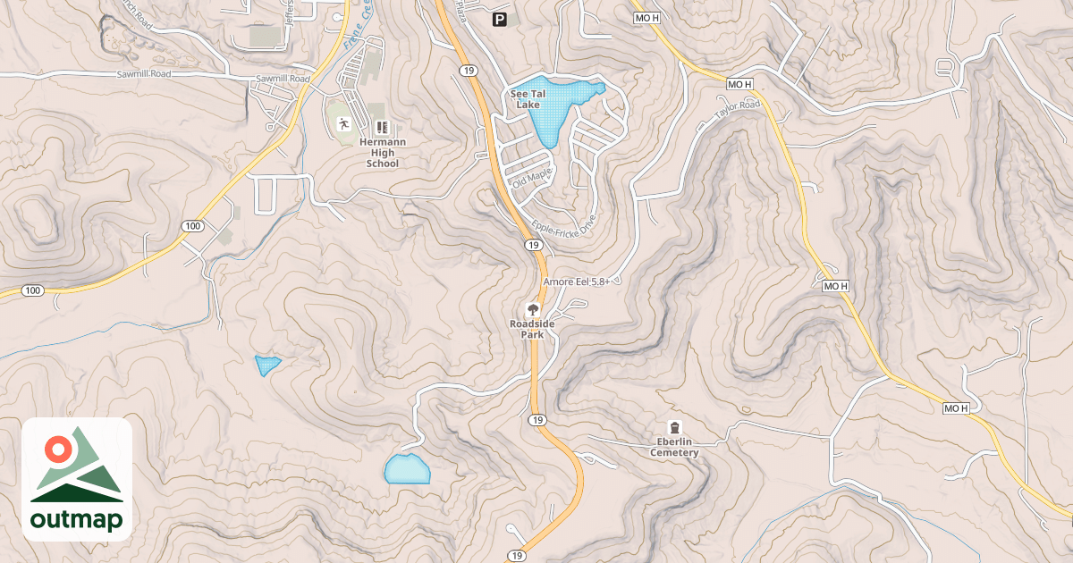Map of Amore Eel