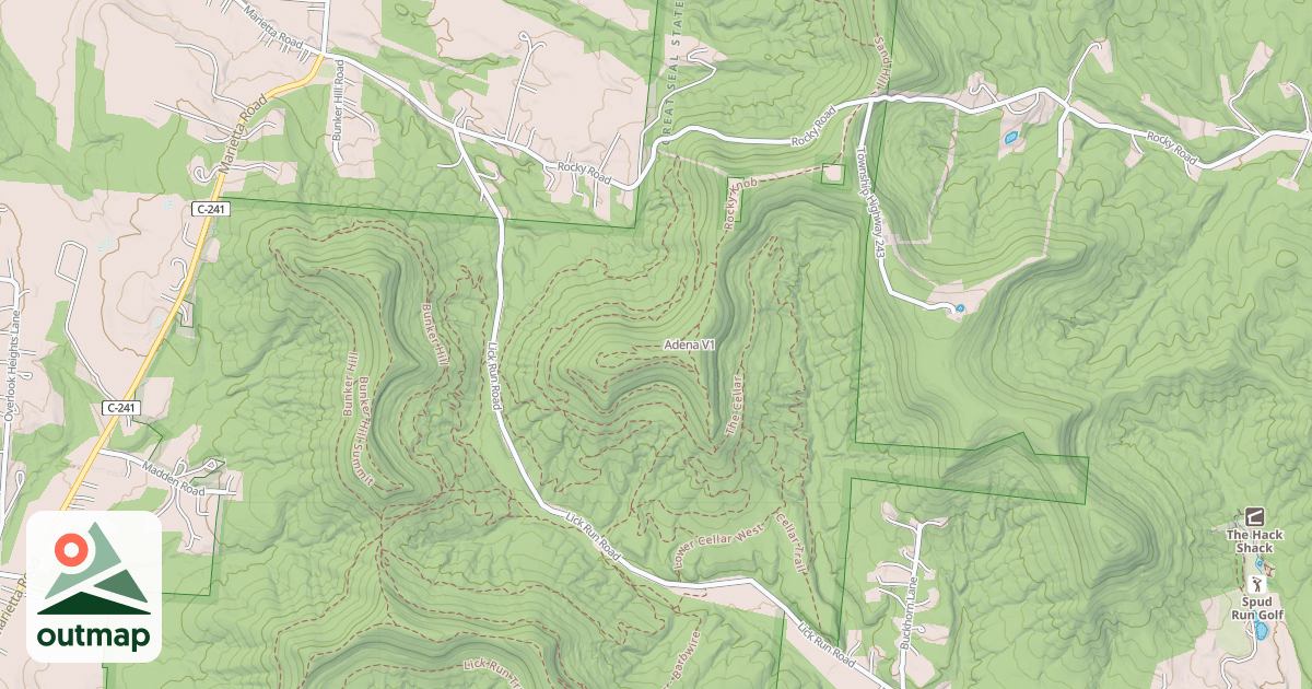 Map of Adena