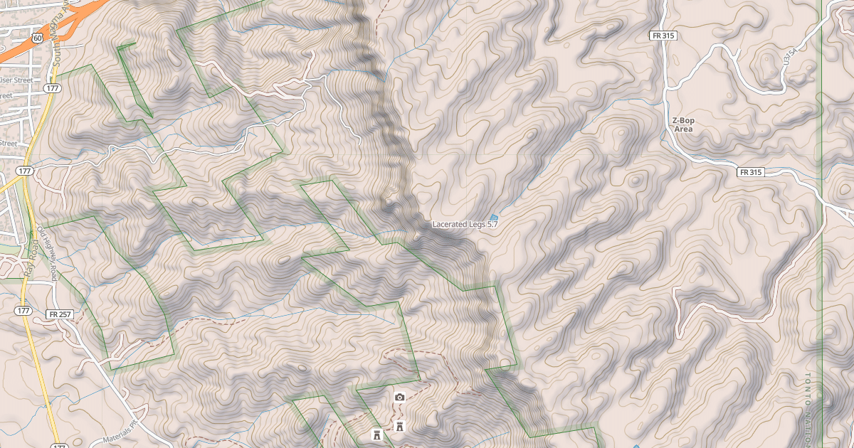 Map preview of Lacerated Legs