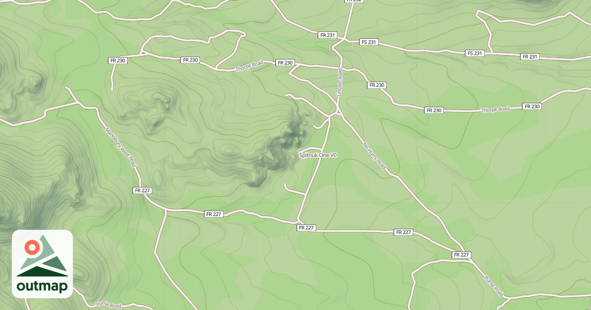 Map of Spitnuk One