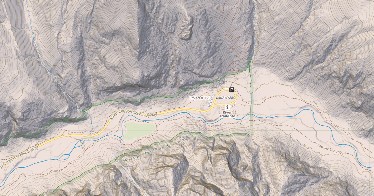 Map preview of Project 8.0