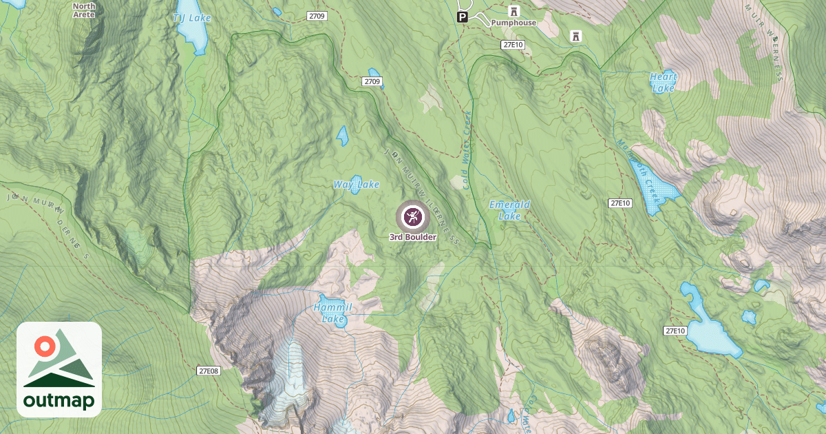 Map of 3rd Boulder