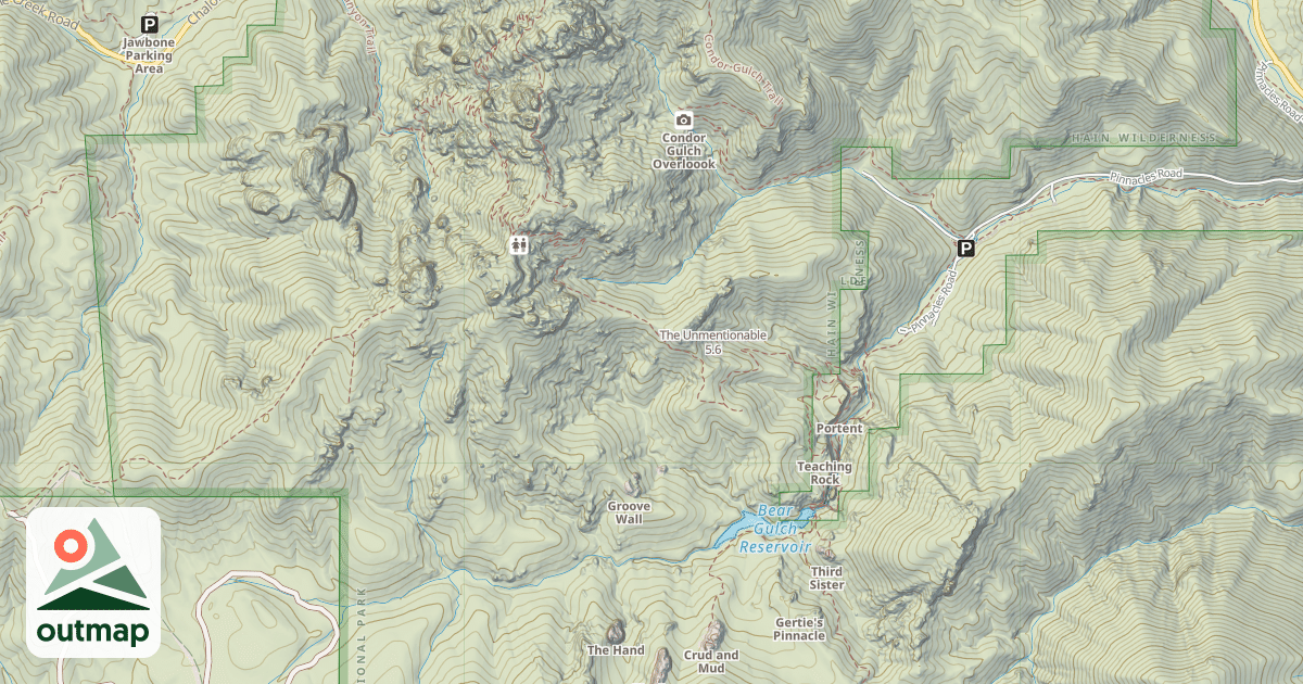 Map of The Unmentionable