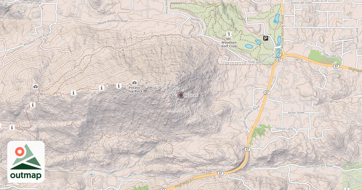 Map of Big Grunt