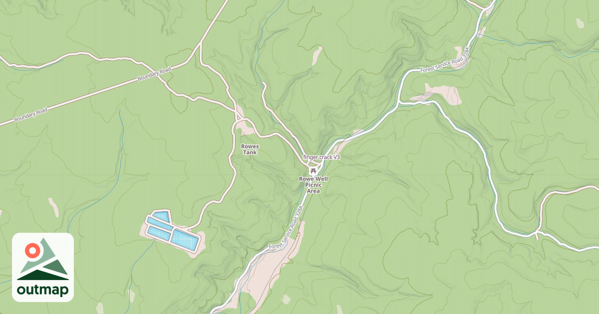 Map of finger crack