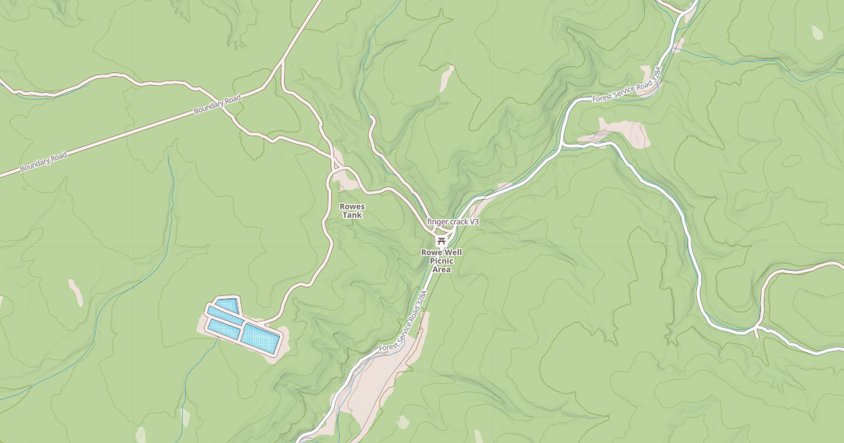 Map preview of finger crack