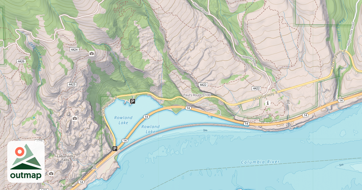 Map of Paul's Route