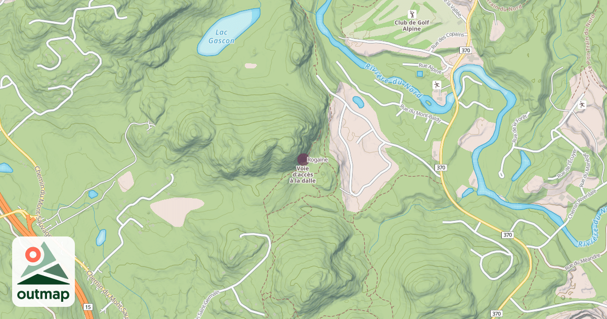 Map of Rogaine