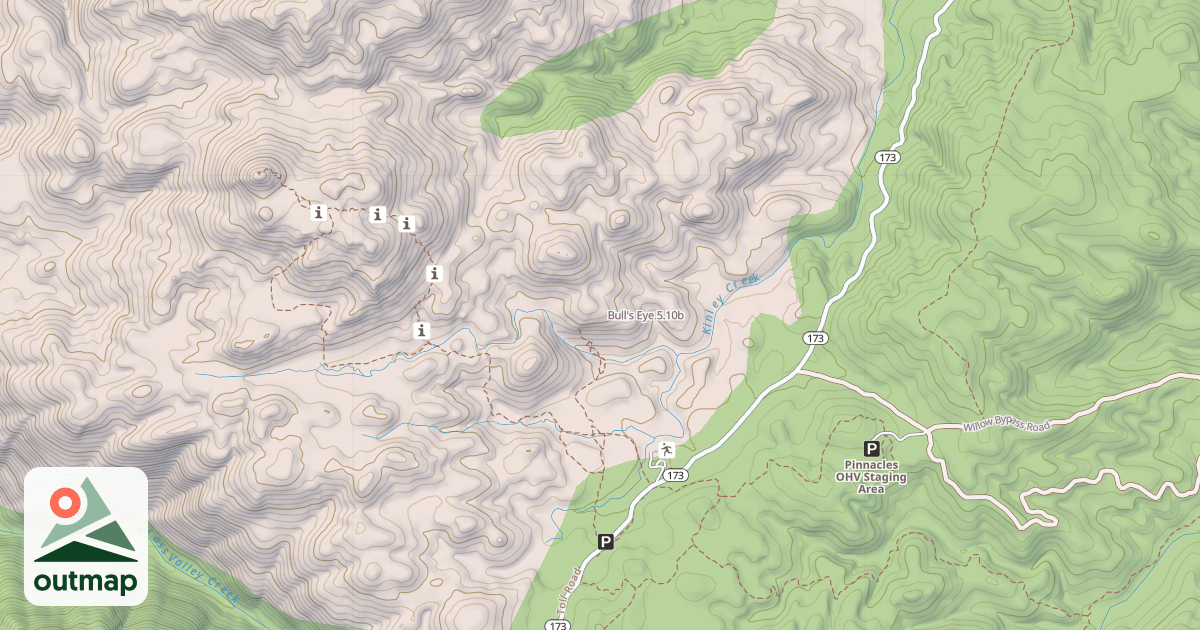 Map of Bull's Eye