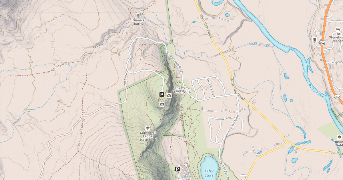 Map preview of The D'arcy Traverse