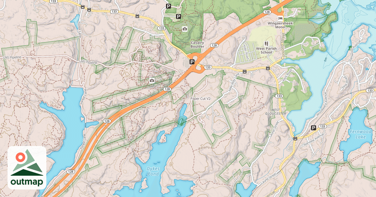 Map of Paper Cut