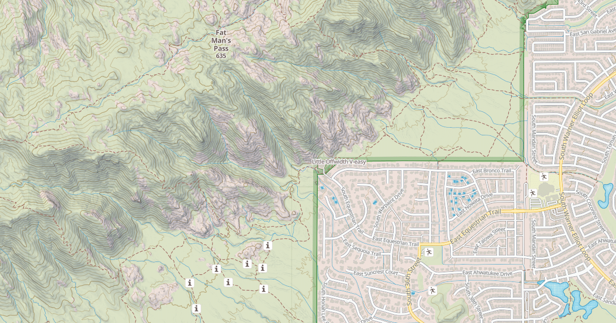 Map preview of Little Offwidth