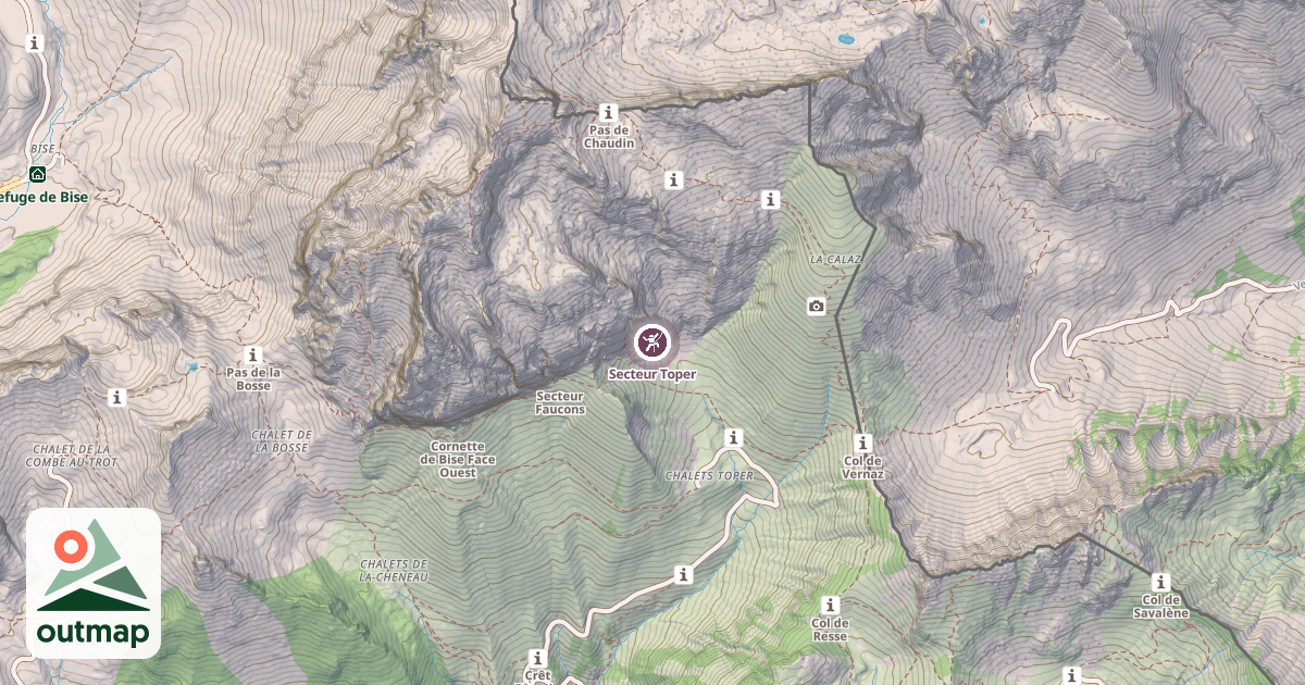 Map of Secteur Toper
