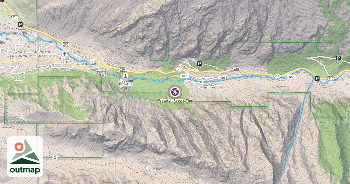 Map of Wasatch Resort, The