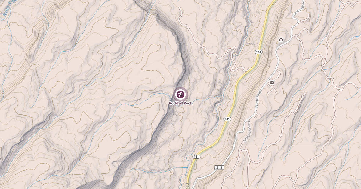 Map preview of Rockfall Rock